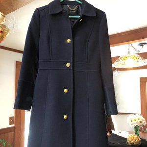 J. Crew Classic Lady Day Coat with Double Cloth
